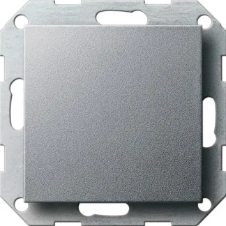 Gira Blindabdeckung mit Tragring E2, aluminium, 026826