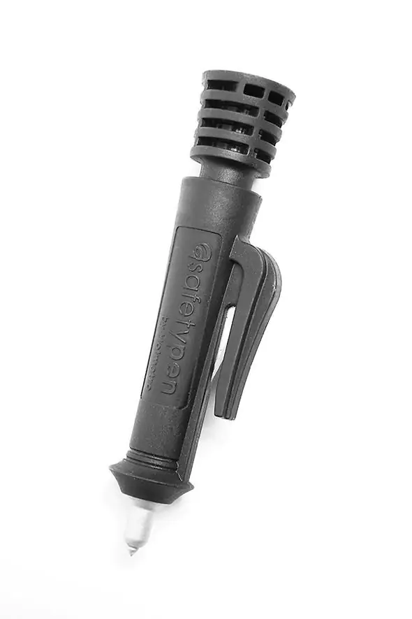 Leina Notfallhammer SafetyPen inklusive Gurtmesser