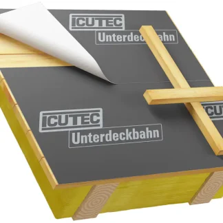 ICUTEC Unterdeckbahn 50 x 1 m = 50  schwarz