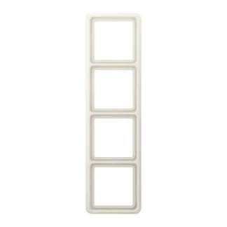 Jung Abdeckrahmen 4-fach CD500, weiß, CD584W