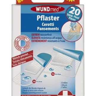 Wundmed Wundpflaster extrem wasserfest verschiedene Größen 20 Stück