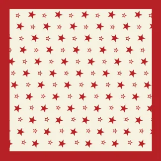 Krinner Christbaum Unterlegdecke rot 80 x 80 cm
