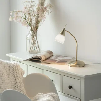 Paul Neuhaus Tischleuchte Pino 44,5 x 29 cm G9, dimmbar, warmweiß