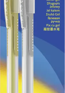 Pelikan Gelstift soft G29 2 Stück, gold/silber, 0,7 mm Mine