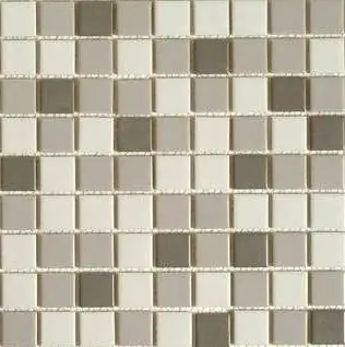 Mosaikfliese Mini 30 x 30 cm grau-beige Steinmaß: ca. 2,5 x 2,5 cm