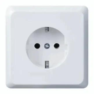 ELSO Steckdose für Geräteträger, 1 fach, Renovierung perlweiß, 515020