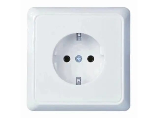 ELSO Steckdose Renovierung reinweiß, 245004, Unterputz