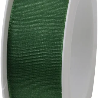 Braun & Company Band mit Draht dunkelgrün 25 mm x 2,5 m