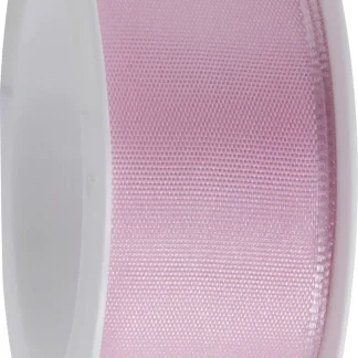 Braun & Company Band mit Draht rosa 25 mm x 2,5 m