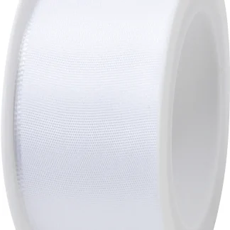 Braun & Company Geschenkband weiß Draht 40 mm x 2 m