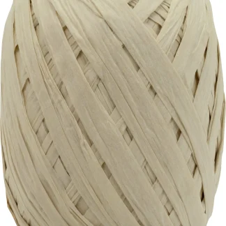 Braun & Company Geschenkband natur Raffia Ei 30 m
