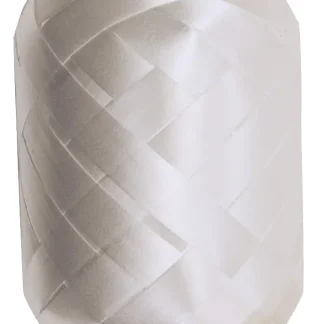 Braun & Company Geschenkband Eiknäuel weiß 30 m x 10 mm