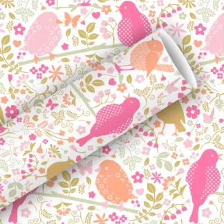 Braun & Company Geschenkpapier Kollektion Sweet Paradise rose 2 m x 70 cm