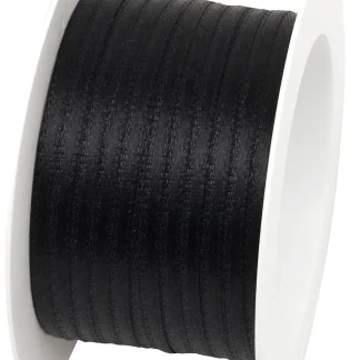 Braun & Company Band schwarz 3 mm x 10 m