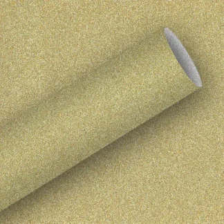 Braun & Company Geschenkpapier Glamour gold Geschenkfolie 1,5 m x 70 cm