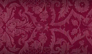 Braun & Company Tischläufer Jacquard bordeaux 4,8 m x 40 cm