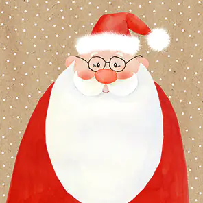 Braun & Company Servietten Atelier Lieber Nikolaus 33 x 33 cm - 20er Pack