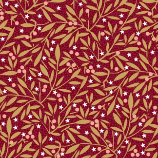 Braun & Company Servietten Motiv Leaves and Berries 25 x 25 cm - 20er Pack