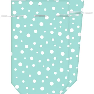 Braun & Company Geschenktasche blau 13 x 22 cm