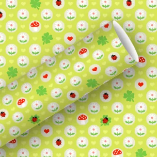 Braun & Company Geschenkpapier Kollektion Kleines Glück 2 m x 70 cm