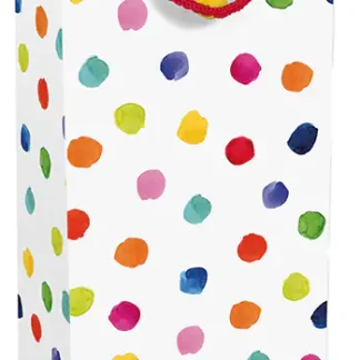 Braun & Company Geschenktragetasche Happy Dots 12 x 37 x 8 cm