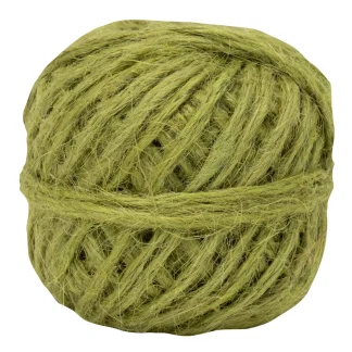 Braun & Company Jutekordel grün 2 mm x 10 m