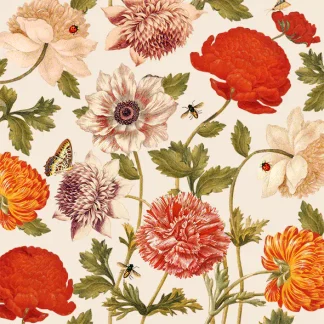 Braun & Company Servietten Motiv Flora Botanica 33 x 33 cm - 20er Pack