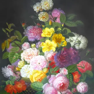 Braun & Company Servietten Motiv Barock Flower 33 x 33 cm - 20er Pack