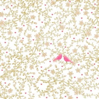 Braun & Company Servietten Motiv So Romantic 33 x 33 cm - 20er Pack