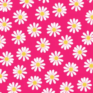 Braun & Company Servietten Motiv Dancing Daisies pink 33 x 33 cm - 20er Pack