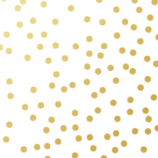 Braun & Company Servietten weiß gold 33 x 33 cm - 20er Pack