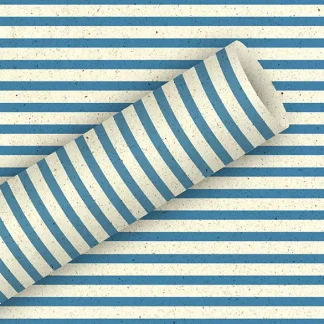 Braun & Company Geschenkpapier Farbe: blau 1,5 m x 70 cm