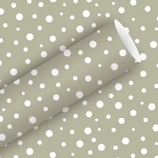 Braun & Company Geschenkpapier grau 2 m x 70 cm
