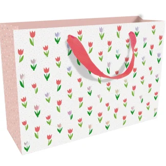 Braun & Company Geschenktragetasche Minitulpis 32 x 22 x 11 cm