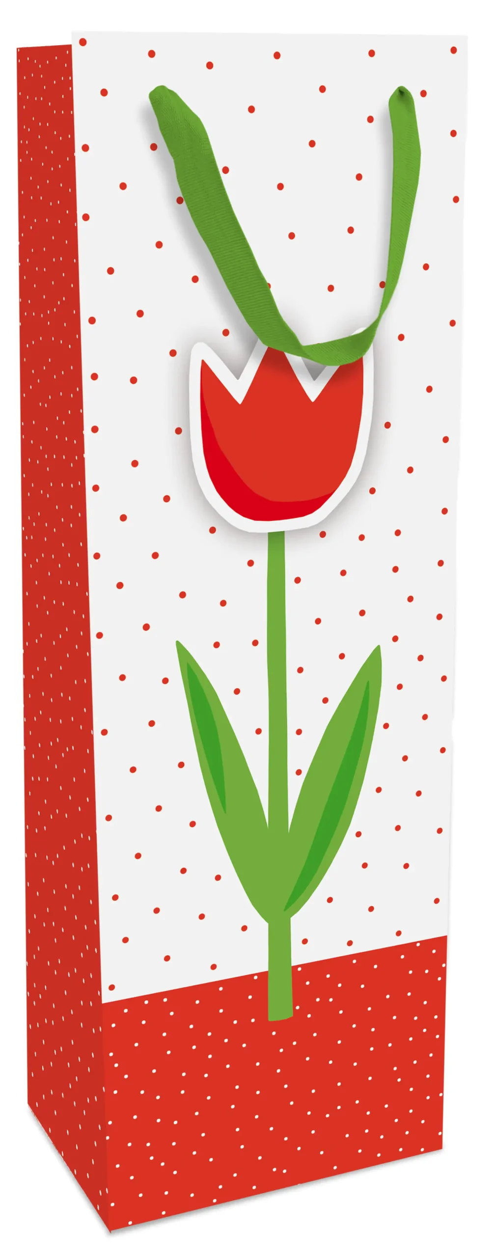 Braun & Company Geschenktragetasche Just Tulip 12 x 37 x 8 cm
