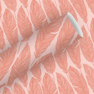Braun & Company Geschenkpapier Kollektion Feathers puder 2 m x 70 cm