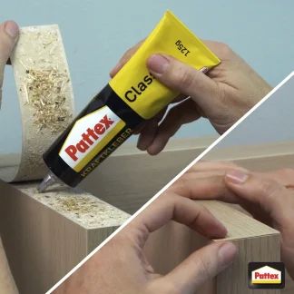 Pattex Kraftkleber Classic 125 g Tube, gelblich