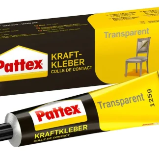 Pattex Kraftkleber Transparent 125 g Tube, transparent