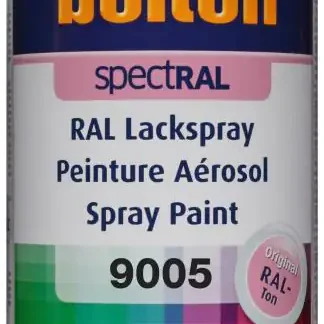 Belton Spectral Lackspray 400 ml tiefschwarz matt