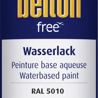 Belton Free Lackspray Acryl-Wasserlack 400 ml enzianblau hochglanz