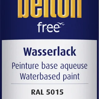 Belton free Lackspray Acryl-Wasserlack 400 ml himmelblau hochglanz