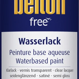 Belton free Lackspray Acryl-Wasserlack 400 ml Klarlack seidenglanz
