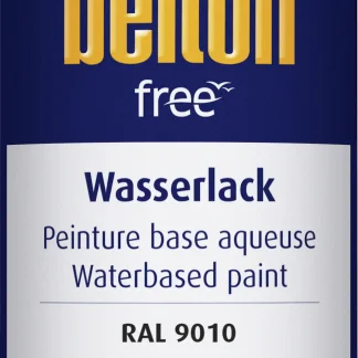 Belton free Lackspray Acryl-Wasserlack 400 ml reinweiß seidenglanz