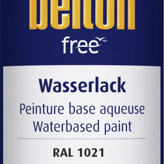 Belton free Lackspray Acryl-Wasserlack 400 ml rapsgelb matt