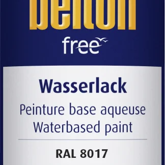 Belton free Lackspray Acryl-Wasserlack 400 ml schokobraun matt
