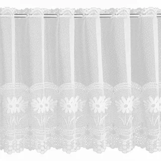 Neusser Collection Cafehausgardine weiß, 45 x 130 cm