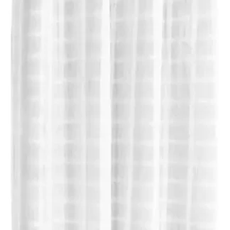 Neusser Collection Ösenschal Karo weiß, 140 x 245 cm