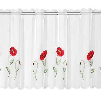 Neusser Collection Fertigpanneau Mohnblume, rot, 45 x 155 cm