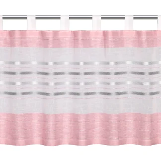 Neusser Collection Panneau Schlaufen rose-silber rose-silber, 45 x 140 cm