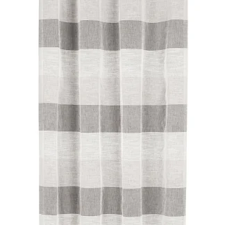 Neusser Collection Ösenschal Streifen grau, 135 x 245 cm